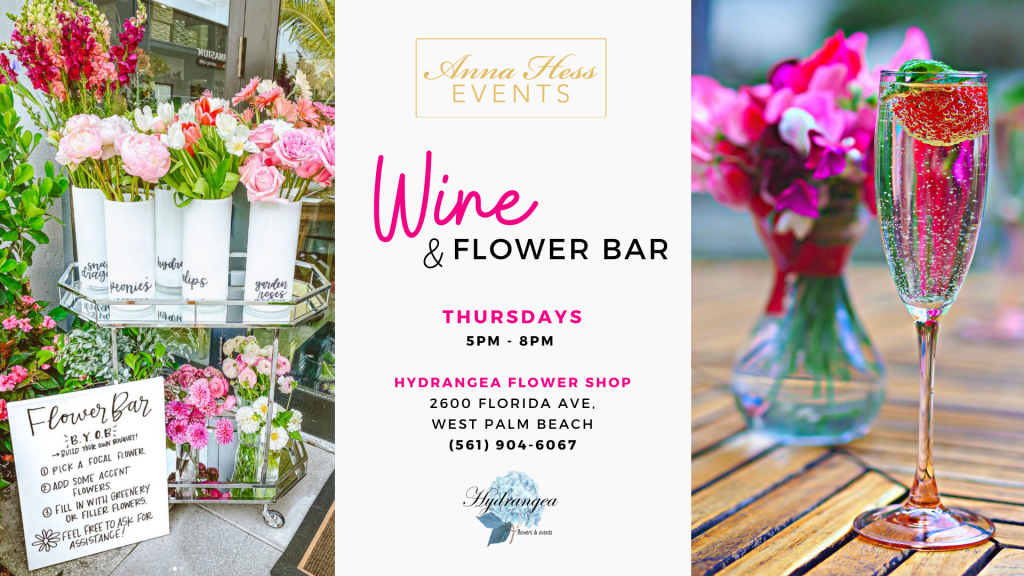 Wine and Flower Bar Delray